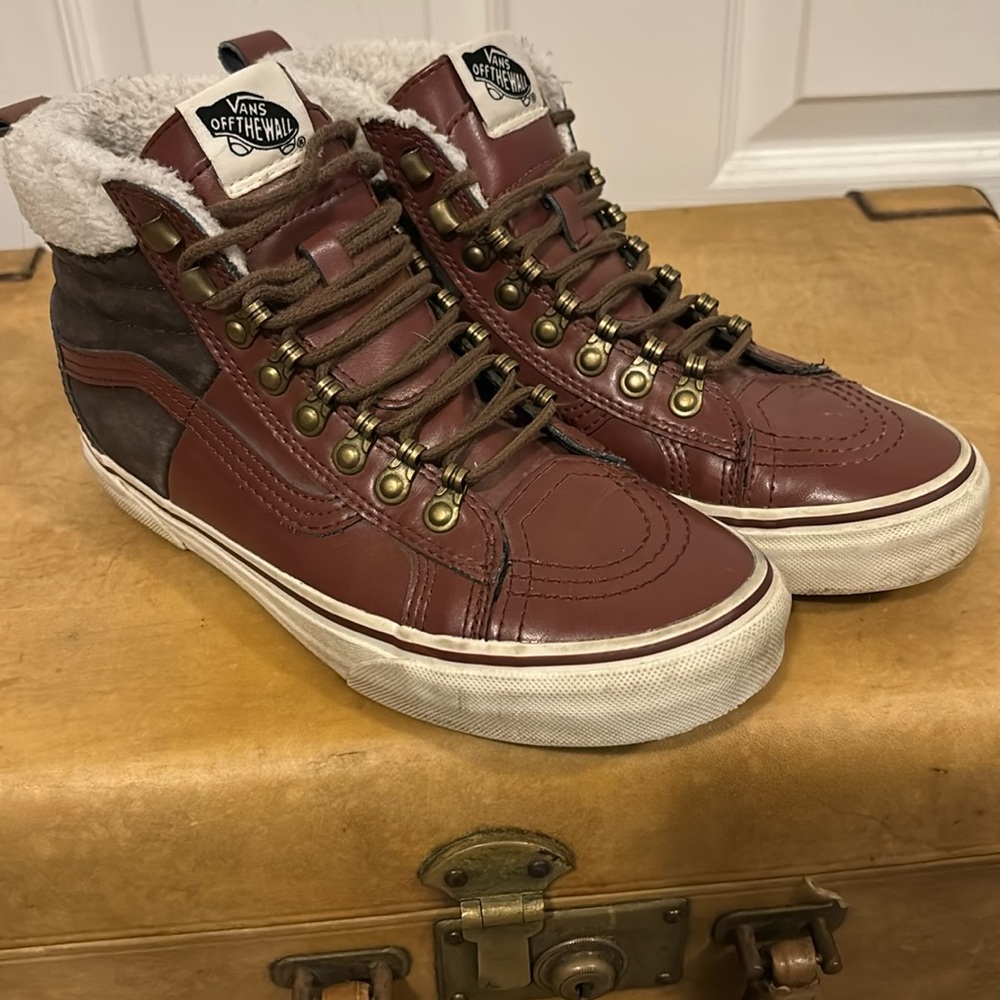Vans SK8-Hi 46 MTE DX Women's Size 7.5 "Ultracush" Scotchgard - Leather, Suede